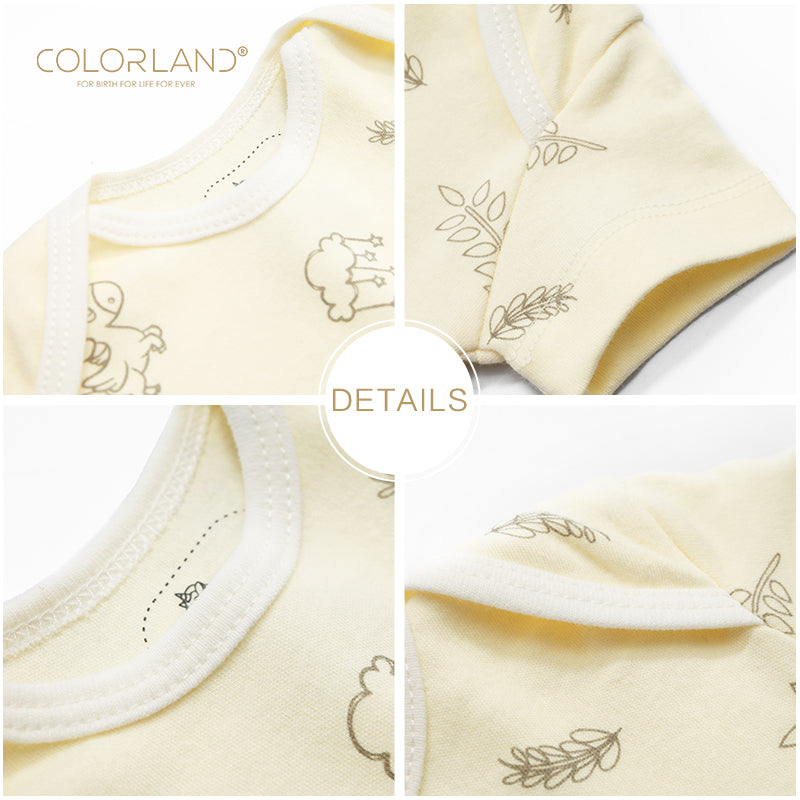 3-pack Colorland Unisex Short Bodysuits