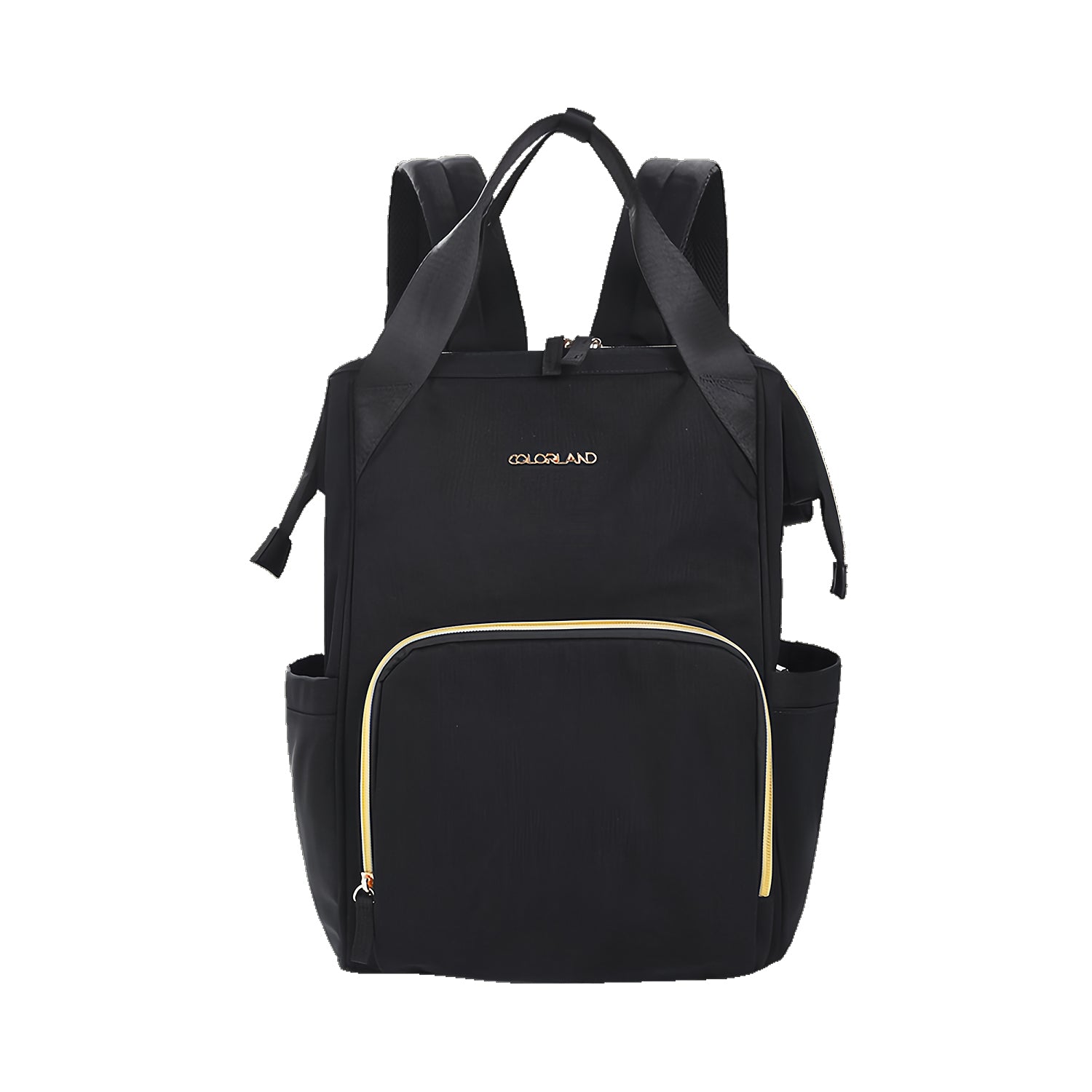 colorland leather backpack baby diaper bag Colorland PU faux leather diaper backpack baby changing bag (CLD-BP238