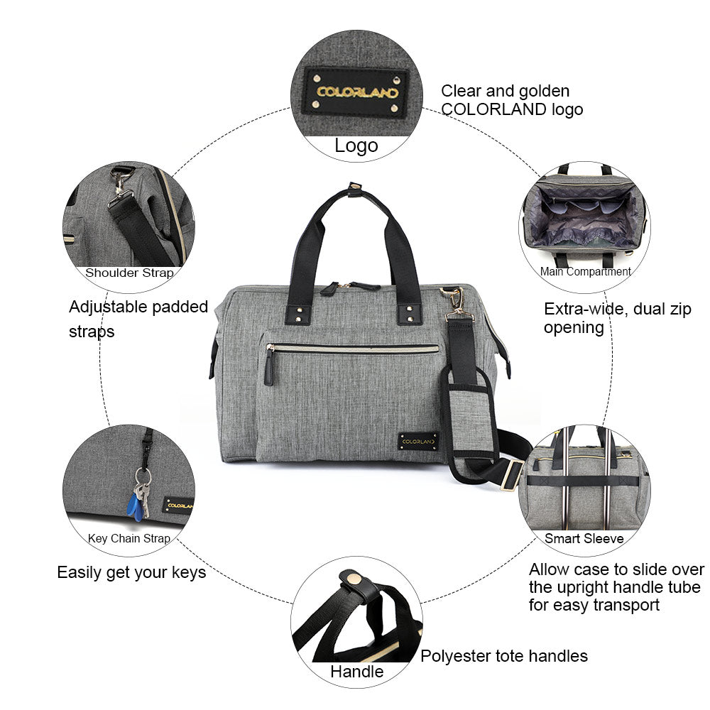 CLD-TT190: Zera Tote Baby Changing Bag – Colorland Mother & Baby Care CLD-TT190: Zera Tote Baby Changing Bag – Colorland Mother & Baby Care