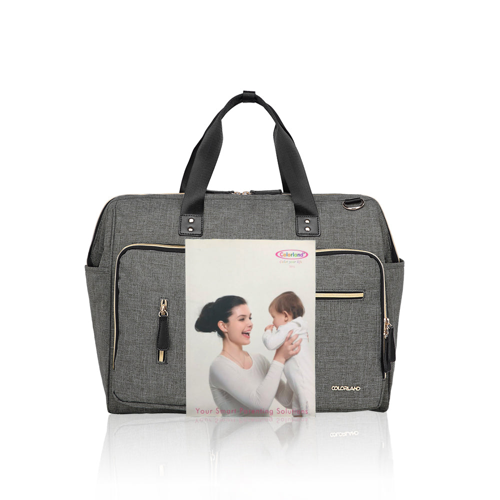 CLD-TT199: Hanna Duffel Large Baby Diaper Bag