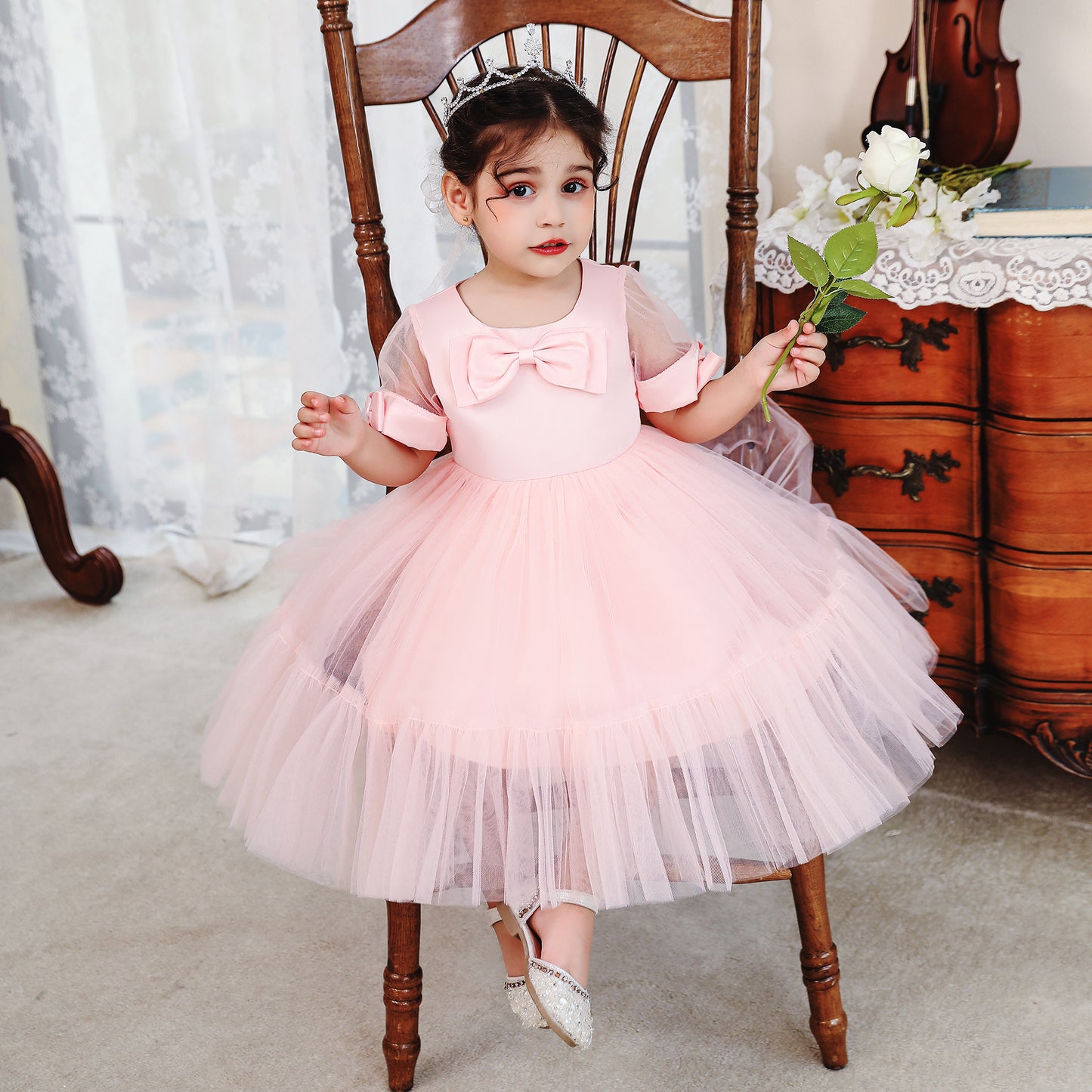 Colorland Younger Kids Party Dress 80-120cm - L2088XZ